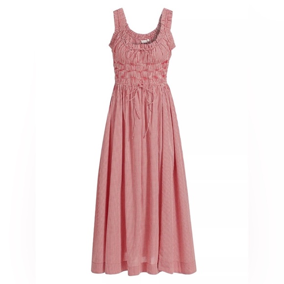 Doen Red Gingham Emmaretta Dress - Picture 8 of 8